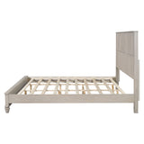 Platform Bed Frame & Tall Headboard