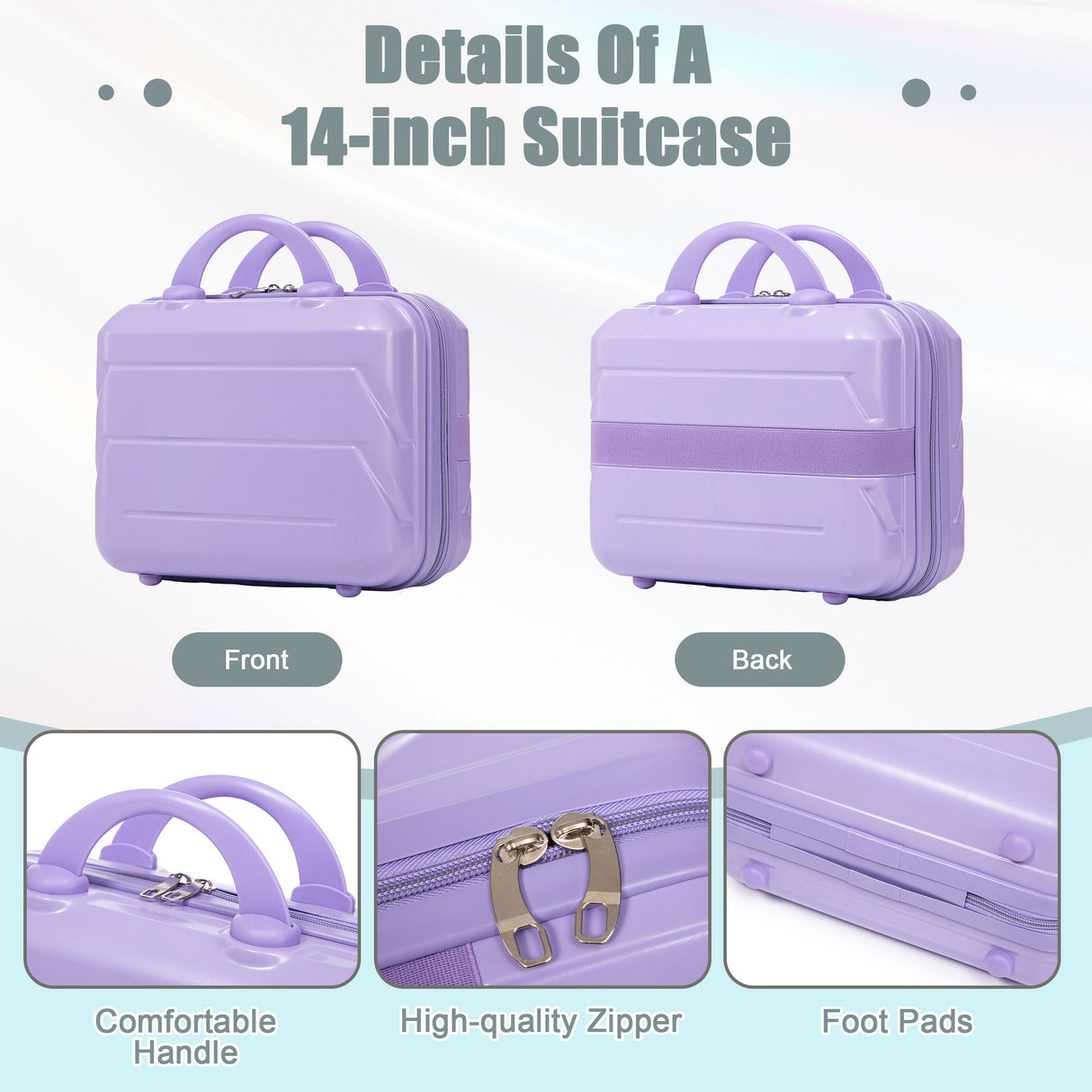 Spinner Luggage Set With Combination Lock