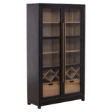 Merlot - Cabinet - Light Brown / Black