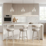 Santorini - Barstool With Fabric Seat