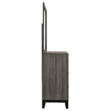 Cabrillo - 6 Drawer Dresser With Mirror - Gray