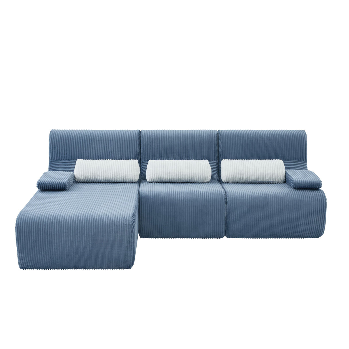 Oversized Sectional Sofa, Living Room Seating With Modular Design
