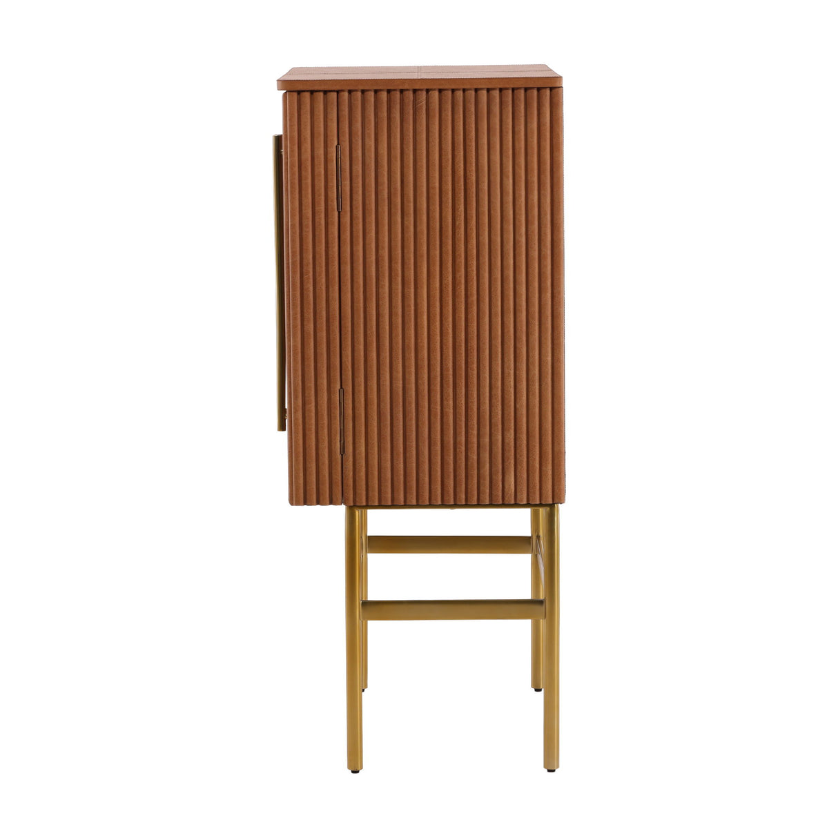 Caldwell - Bar Cabinet - Light Brown