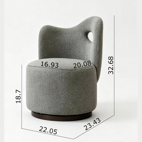 Yves - Swivel Chair - Olive