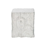 Square Accent Table, Indoor Outdoor - White