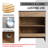 Freestanding Bathroom Vanity & Sink And Storage Cabinets, Soft Closing Doors