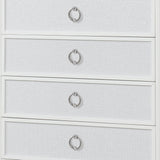 Abigale - 5 Drawer Chest With LED Lighting - White