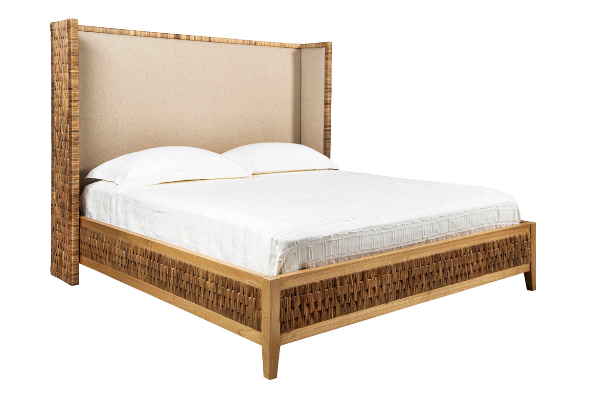 Kimberly - King Bed - Light Brown