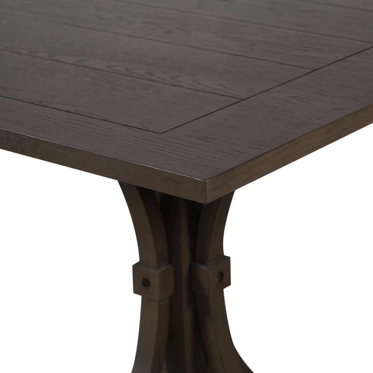 Dining Table With Trestle Base