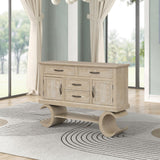 Gwendolyn - Server - Cerused Taupe