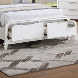 Bedroom Sets With LED Lights And Panel Headboard