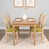 French Country Dining Chairs & Round Back (Set of 2)
