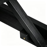 Ariana - Chaise Lounge With Cushion For Outdoor - Black