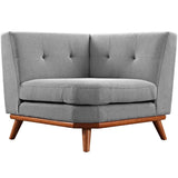 40 - Inch Upholstered Fabric Corner Sectional Chair - Living Room Furniture available at Alpine Outlets in Denver