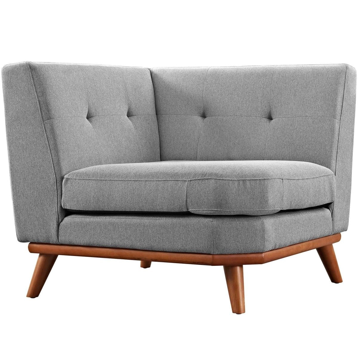 40 - Inch Upholstered Fabric Corner Sectional Chair - Living Room Furniture available at Alpine Outlets in Denver
