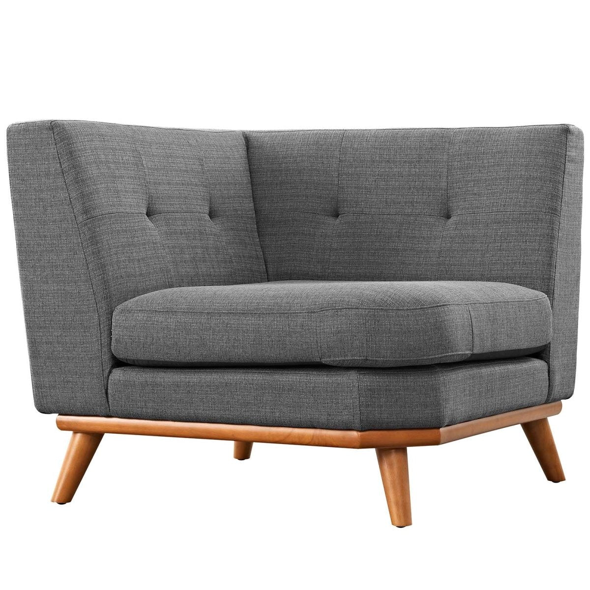 40 - Inch Upholstered Fabric Corner Sectional Chair - Living Room Furniture available at Alpine Outlets in Denver