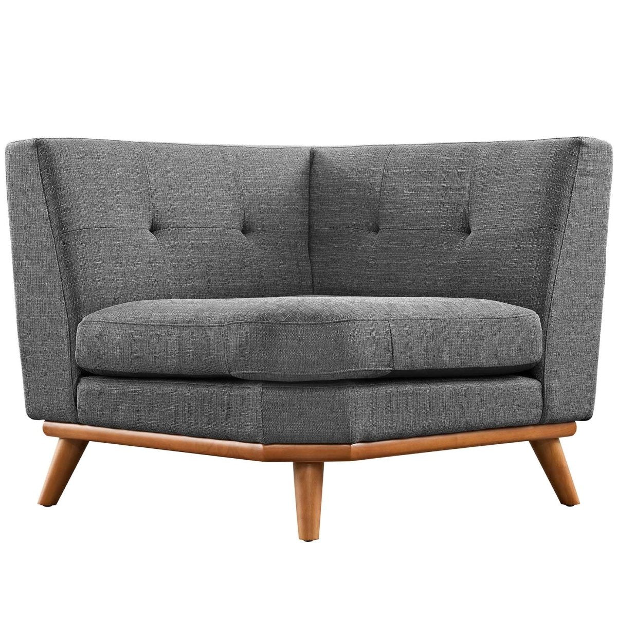 40 - Inch Upholstered Fabric Corner Sectional Chair - Living Room Furniture available at Alpine Outlets in Denver