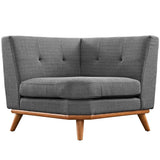 40 - Inch Upholstered Fabric Corner Sectional Chair - Living Room Furniture available at Alpine Outlets in Denver