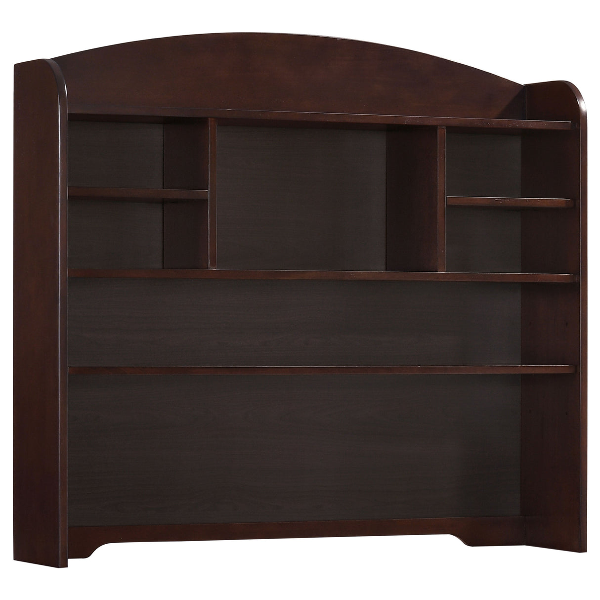 Phoenix Desk Hutch with Shelves Cappuccino