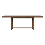 Glinda - Dining Table With 18" Leaf - Brown