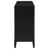 Mason - 8 Drawer Dresser With Fluted Design - Black