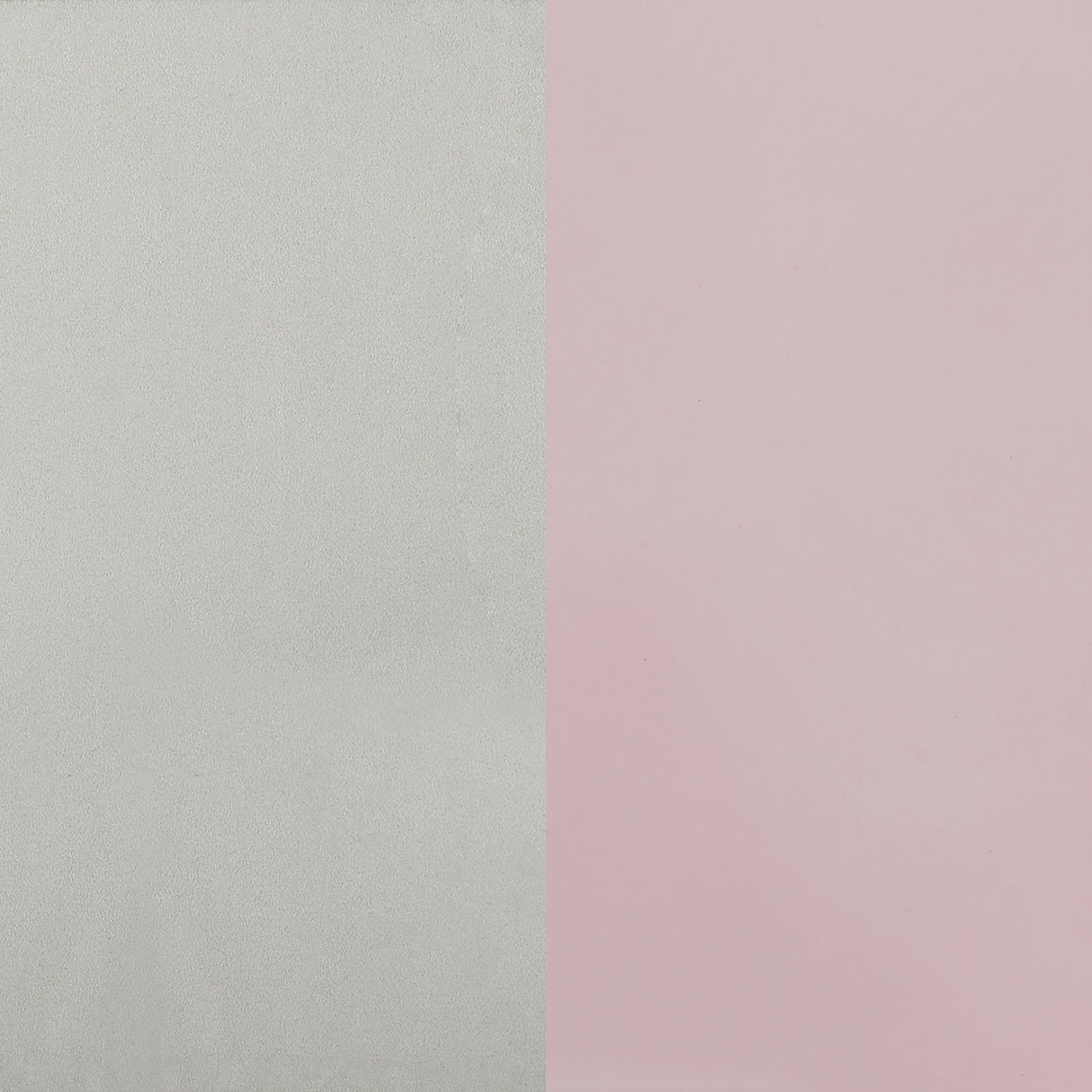 Massi Fabric Upholstered Bench in White and Powder Pink