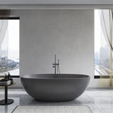 Freestanding Bathroom Bathtub With Ergonomic Design