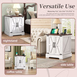 Nightstand With Adjustable Shelf