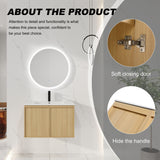 Floating Bathroom Vanity With Sink Combo