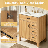 Modern Traditional Bathroom Vanity With Sink