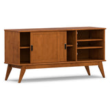 Draper - Handcrafted Mid Century Low TV Media Stand