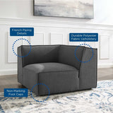 40.5 Inch Restore Upholstered Fabric Sectional Sofa Corner Chair - Living Room Furniture available at Alpine Outlets in Denver