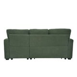 Sleeper Sectional With Pull Out Bed, Reversible Chaise