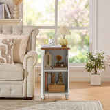 Floor Cabinet With Adjustable Shelf, Storage For Entryway
