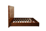 Gentlemen's - King Bed - Dark Brown