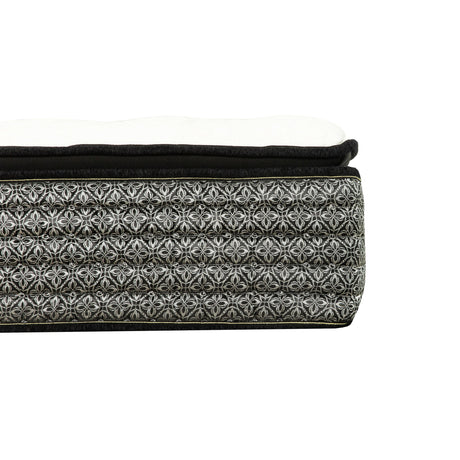 14" Premium Pocket Coil Hybrid Mattress With Gel Memory Foam, Super Plush - Gray / White - King