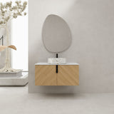 Wall Mounted Bathroom Vanity & Art Sink