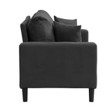 Modern Upholstered 2 Piece Sofa Set With 3 Seater And 2 Seater