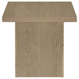 Eldridge - Coffee Table Set With Chunky Square Tops