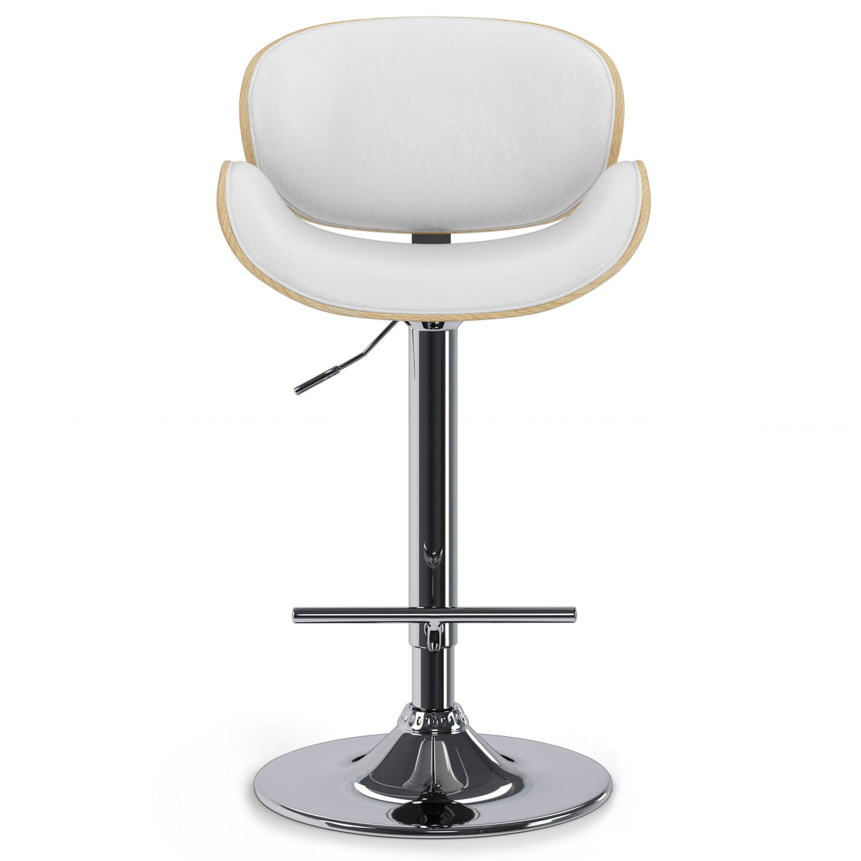 Marana - Handcrafted Bentwood Adjustable Swivel Bar Stool