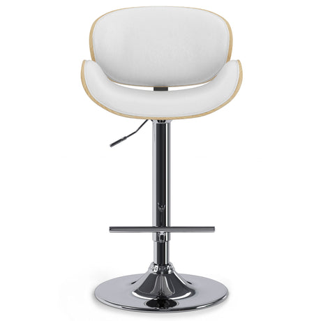 Marana - Handcrafted Bentwood Adjustable Swivel Bar Stool