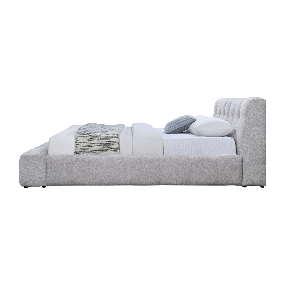 Hannah - Queen Bed - Gray