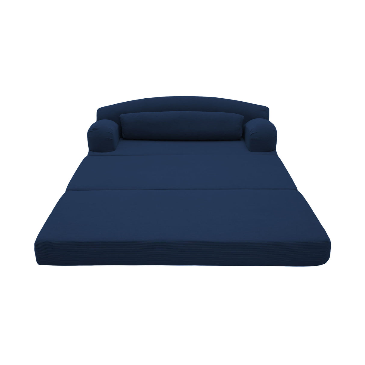 2 Seater Sofa Bed, Compact Foldable Floor Couch