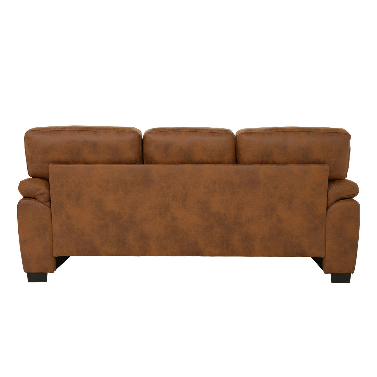 3 Seater Sofa With Padded Armrests And Triangular Leg