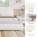 Simple Modern Bedroom Double Upholstered Bed