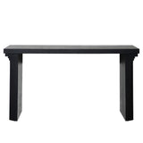 Console Table With Decorative Molding