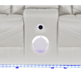 Challenger - LED Power Recliner Loveseat
