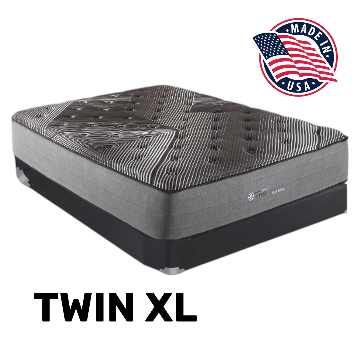 14” Plush Hybrid Mattress with Cooling Ice Cover – Twin XL