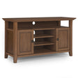 Amherst - TV Media Stand - Rustic Natural Aged Brown - TV Stands - Alpine Outlets