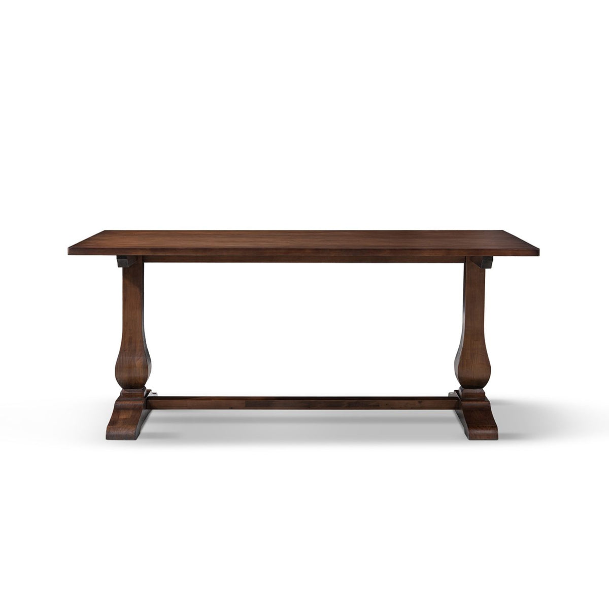 Whitmore - Trestle Dining Table - Dark Brown